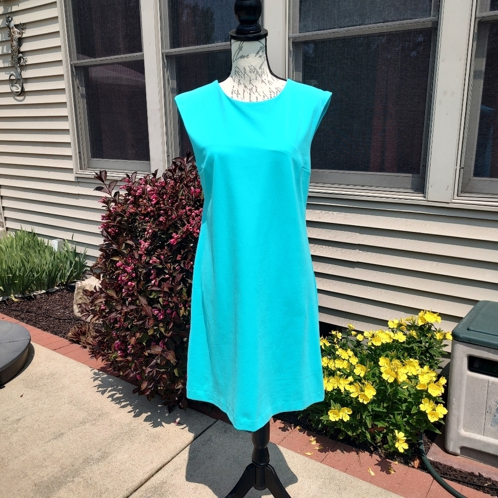 Donna Ricco Medium Teal Dress! NWT